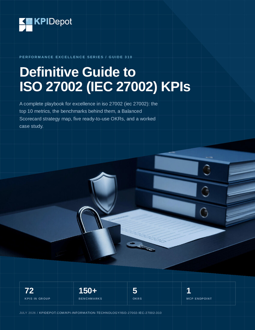 Definitive Guide to ISO 27002 (IEC 27002) KPIs cover