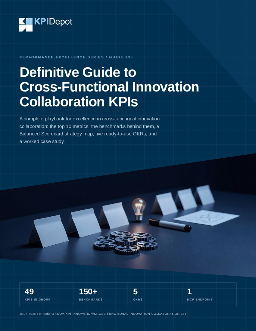 Definitive Guide to Cross-Functional Innovation Collaboration KPIs cover