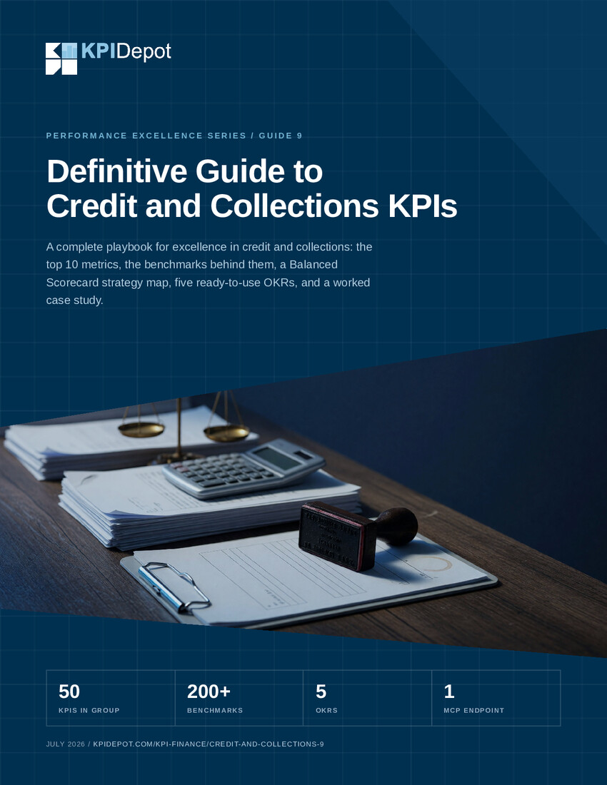 Definitive Guide to Credit and Collections KPIs cover