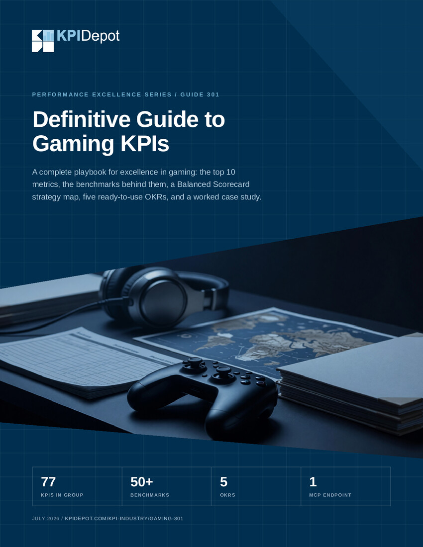 Definitive Guide to Gaming KPIs cover