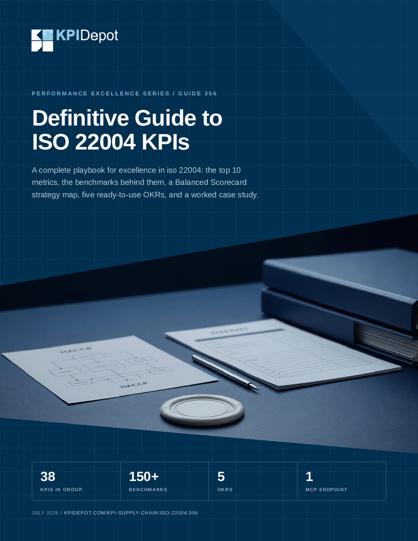 Definitive Guide to ISO 22004 KPIs cover