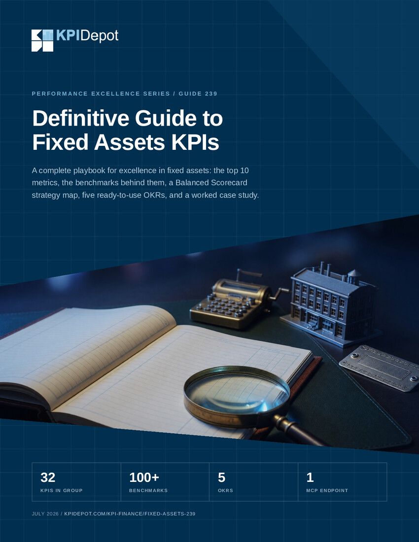 Definitive Guide to Fixed Assets KPIs cover