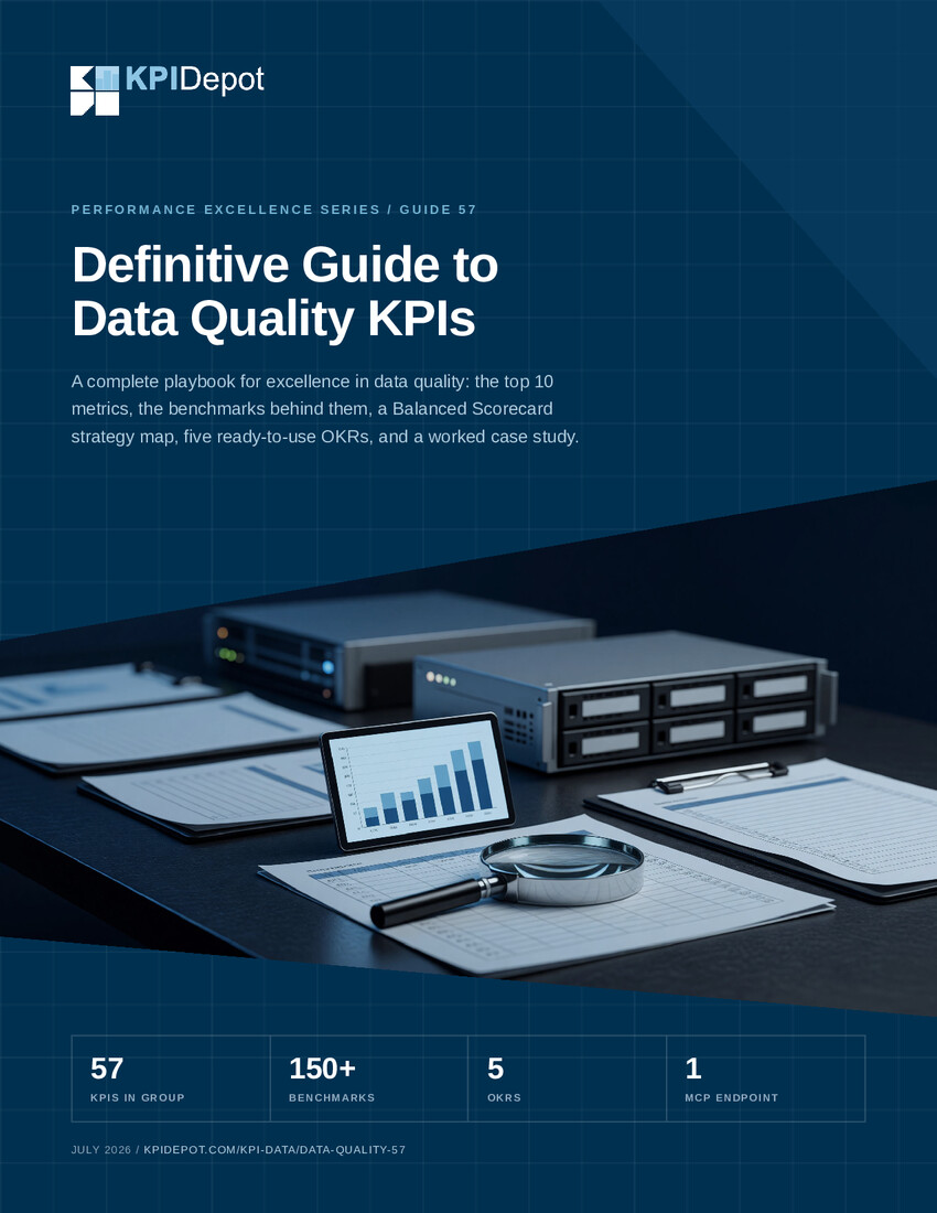 Definitive Guide to Data Quality KPIs cover