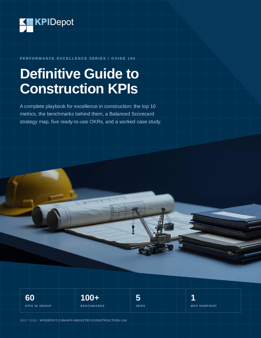 Definitive Guide to Construction KPIs cover