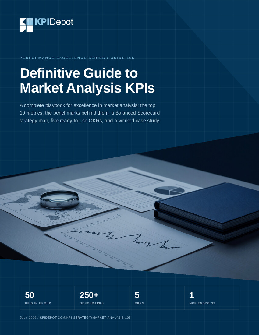 Definitive Guide to Market Analysis KPIs cover