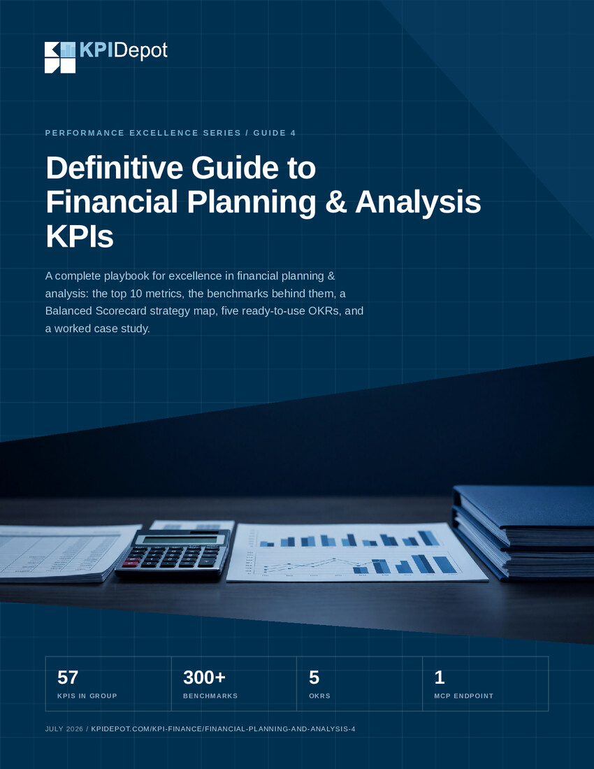 Definitive Guide to Financial Planning & Analysis KPIs cover