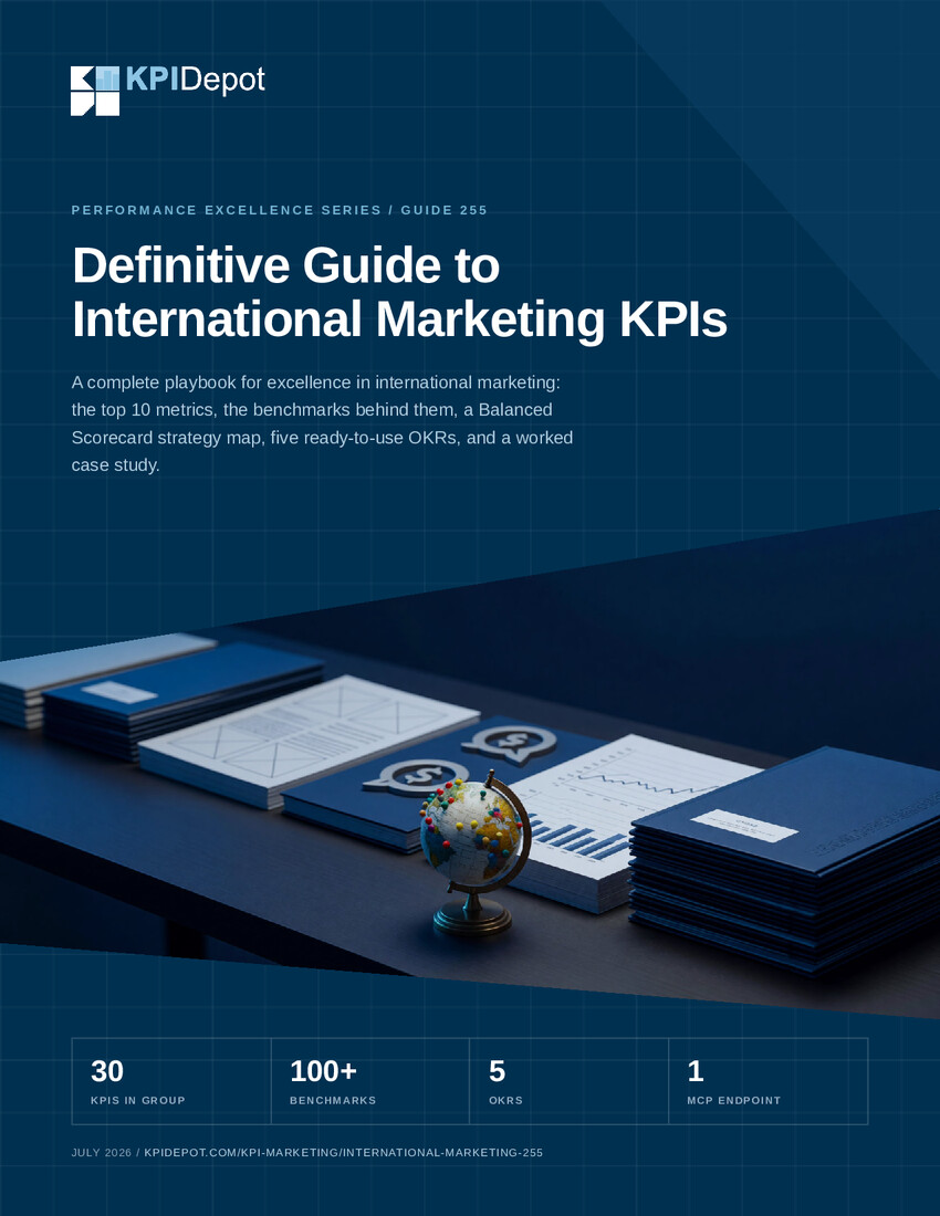 Definitive Guide to International Marketing KPIs cover