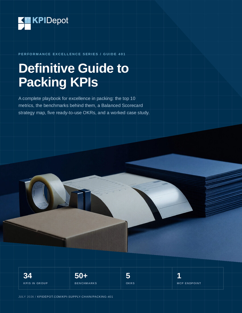 Definitive Guide to Packing KPIs cover