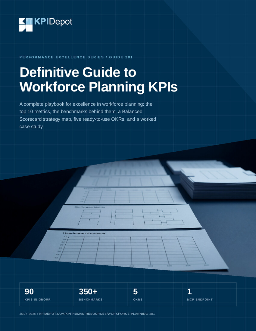 Definitive Guide to Workforce Planning KPIs cover